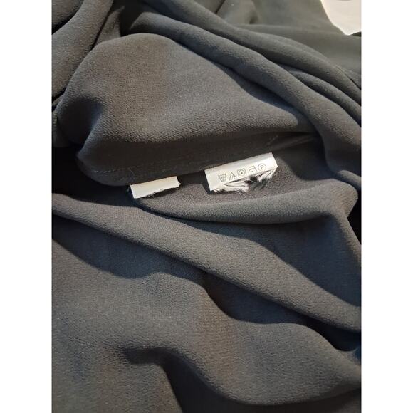 Michael Kors Asymmetrical Women's size L  Chiffon Witchy Whimsigoth‎ Fairy Dress - Picture 11 of 12